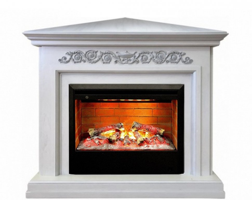 Каминокомплект RealFlame Leticia Corner с очагом 3D Helios 26 в ДНР