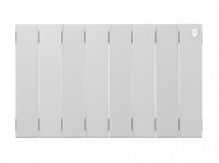 Биметаллический радиатор отопления Royal Thermo PianoForte 300 8 секций Bianco Traffico