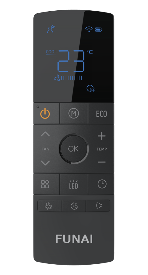Кондиционер Funai RAC-I-AK25HP.D01/S/RAC-I-AK25HP.D01/U Akoya Inverter в ДНР