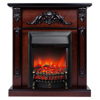 Электрокамин RealFlame Anita AO античный дуб с очагом Fobos Lux Black Электрокамин RealFlame Anita AO античный дуб с очагом Fobos Lux Black