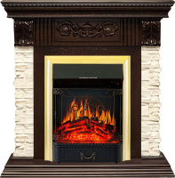 Каминокомплект Royal Flame Luxemburg с очагом Majestic FX Brass в ДНР