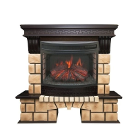 Каминокомплект RealFlame  Stone Brick 25/25,5 с очагом Firefield 25 S IR в ДНР