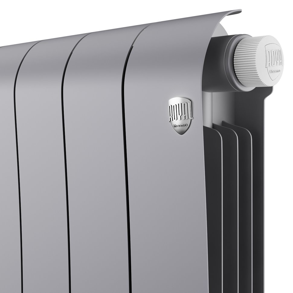 Биметаллический радиатор отопления Royal Thermo Infinity 300 Silver Satin VR80 6 секций в ДНР