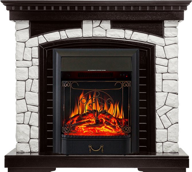 Каминокомплект Royal Flame Glasgow с очагом Majestic FX Black в ДНР