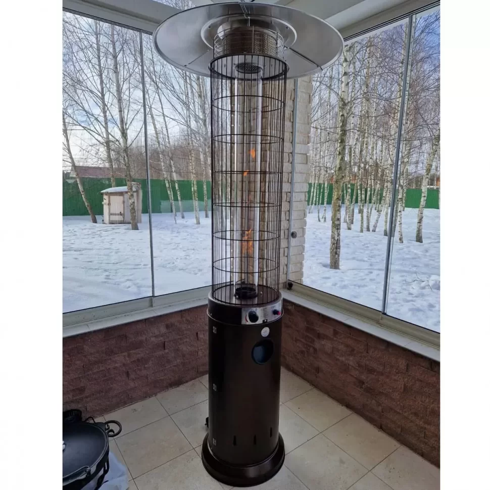 Уличный газовый обогреватель WWT 13D pro Brown mini 1.87m в ДНР