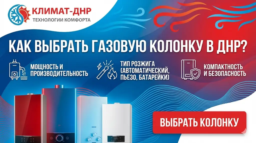 Газовые колонки в ДНР